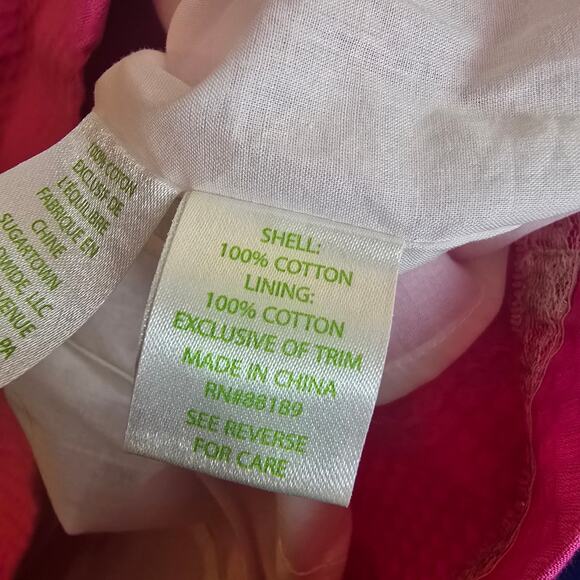 Lilly Pulitzer Rosie Shift Dress Lined Hot Pink Size 0 Barbiecore NWOT - Picture 12 of 12